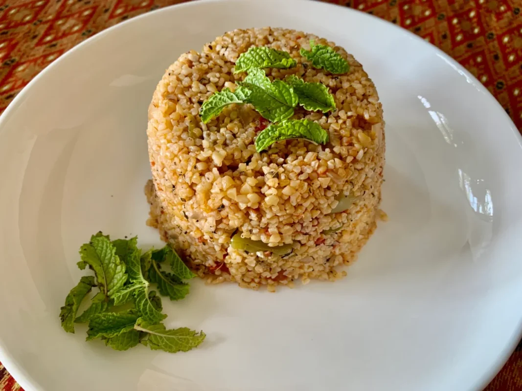 bulgur pilaf featured