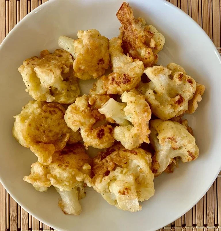 fried cauliflower in crispy fried cauliflower recipe