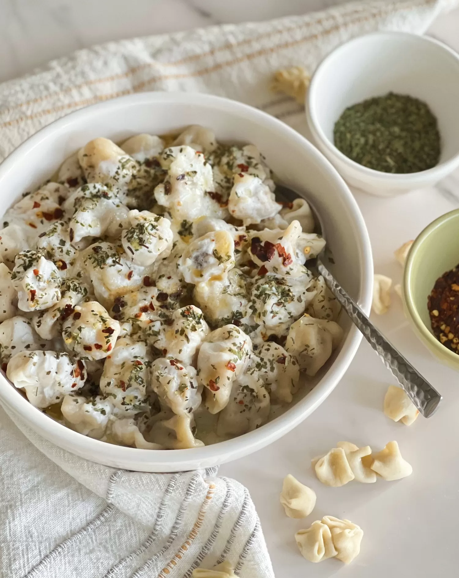 Traditional Turkish Dumplings( Manti)